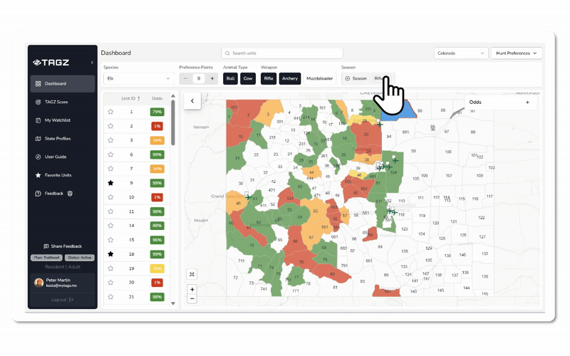 Full dashboard overview