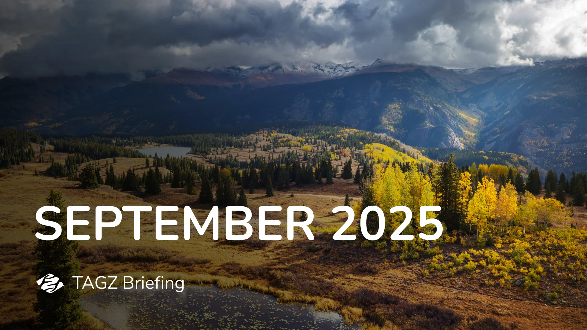 TAGZ Briefing: September 2025
